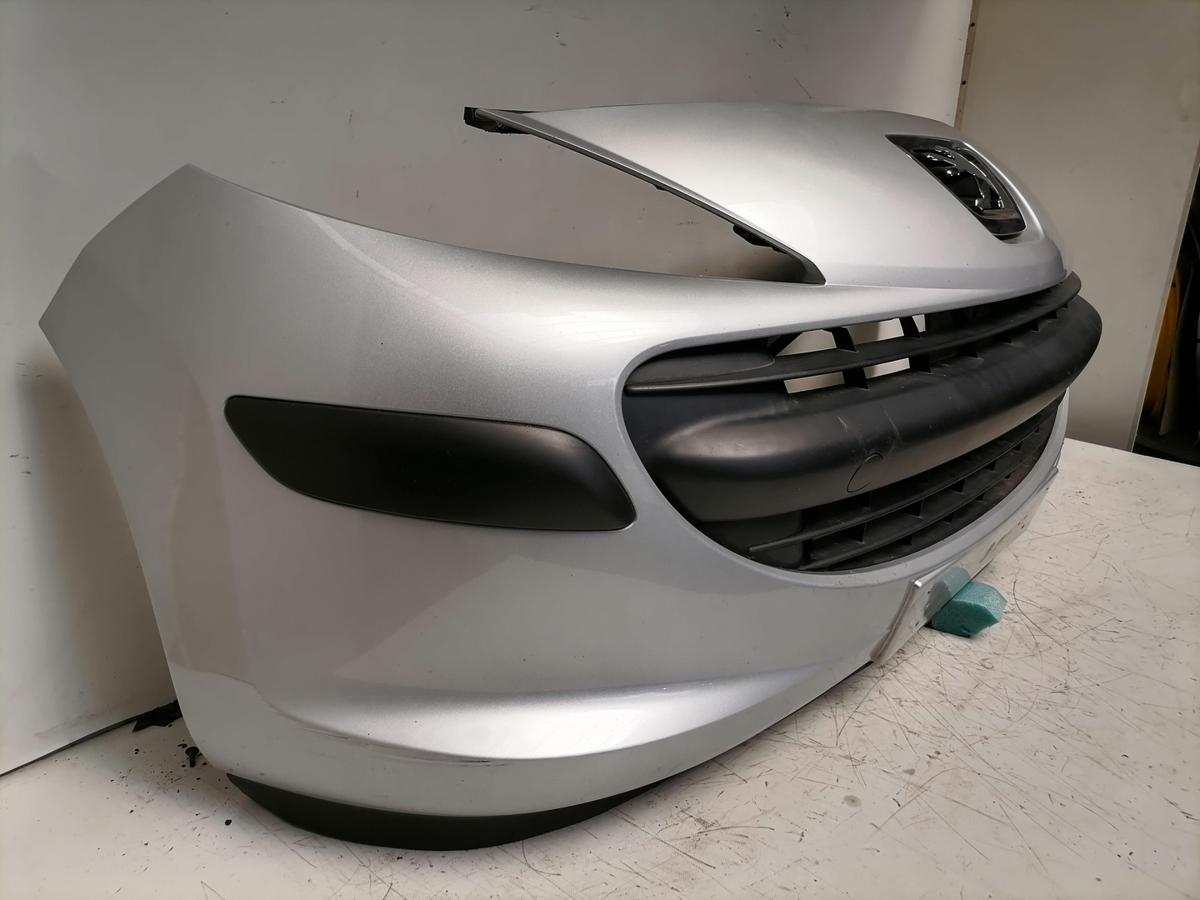 Peugeot 207SW original Sto&szlig;stange Stossf&auml;nger vorne EZR Aluminiumgrau Metallic Bj.2008